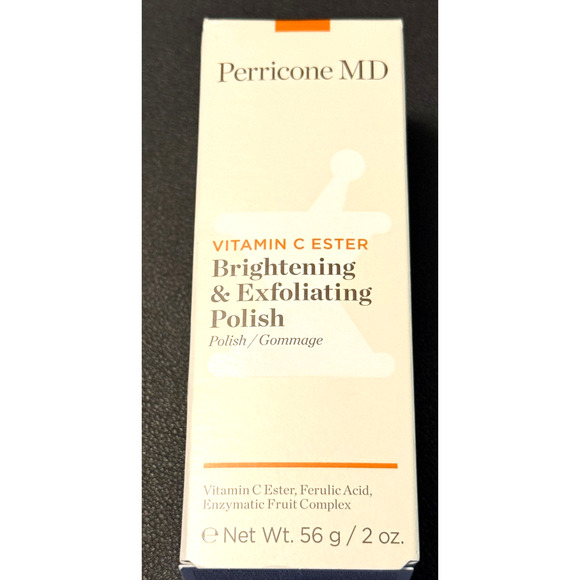 Perricone MD Vitamin C Ester Brightening Exfoliating Polish Serum - 2oz NEW Box - Picture 1 of 5